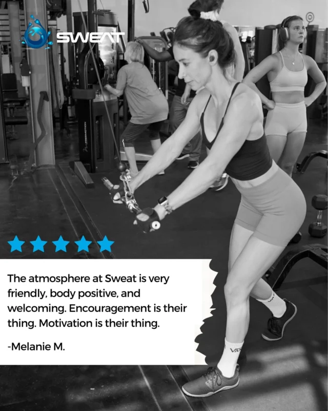 When our members feel empowered, we know we’re doing something right! 🙌 We’re proud to create a motivating environment for everyone who walks through our doors.